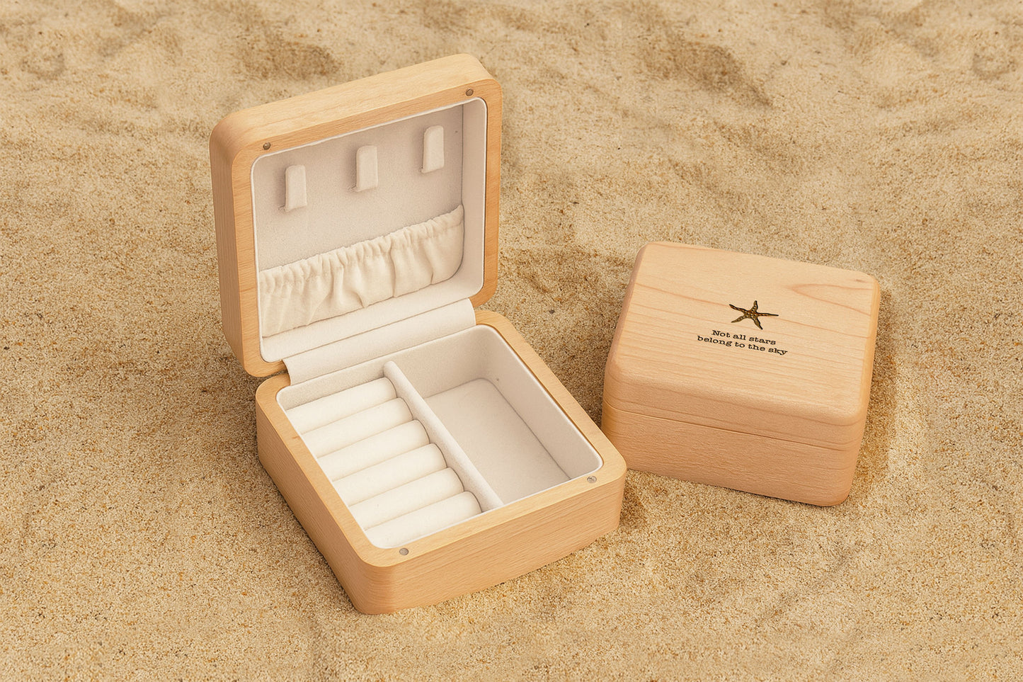 Paradise Beach 'Not All Stars Belong To The Sky' Jewellery Box | Gift Boxed | Gift For Her | Engraved Gift