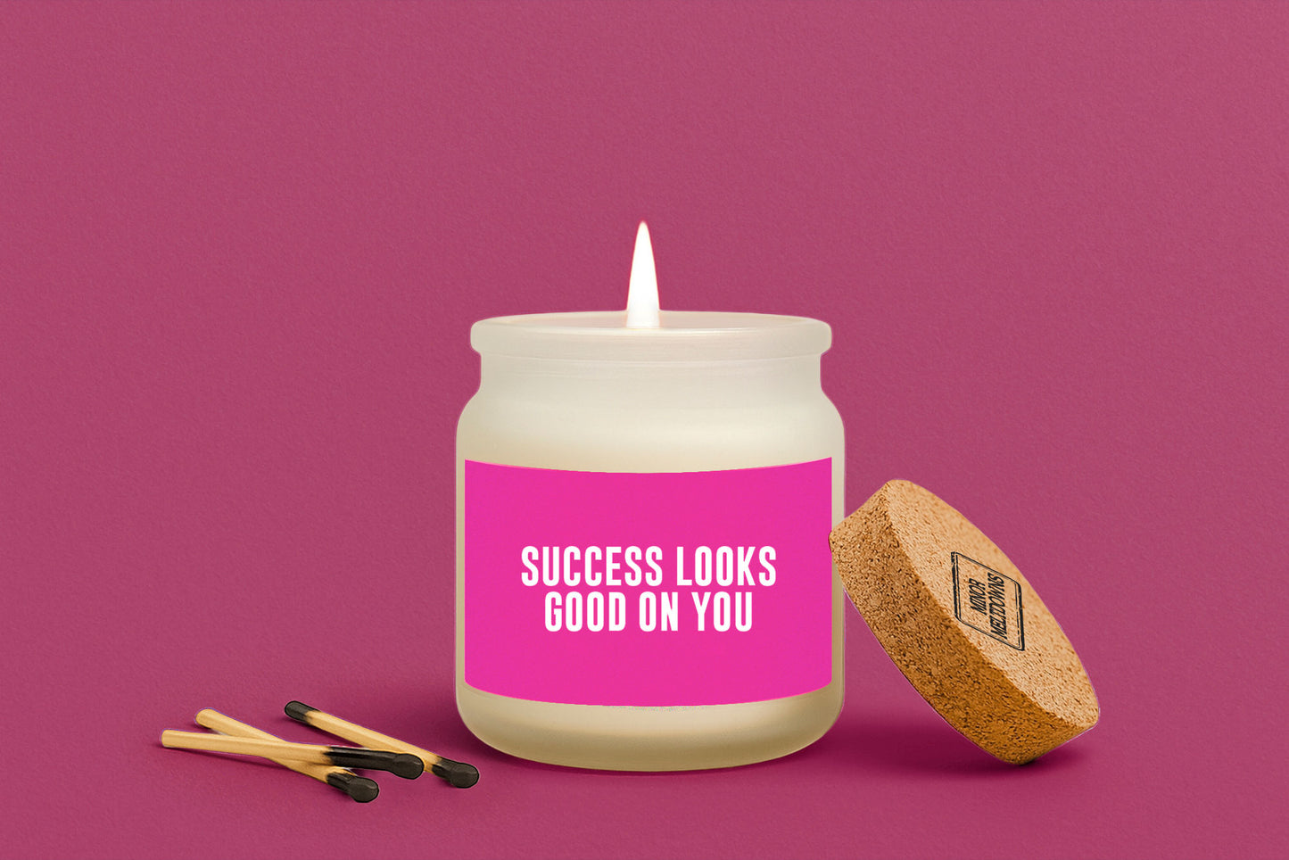 Success Looks Good On You Jar Scented Candle • Gift Boxed
