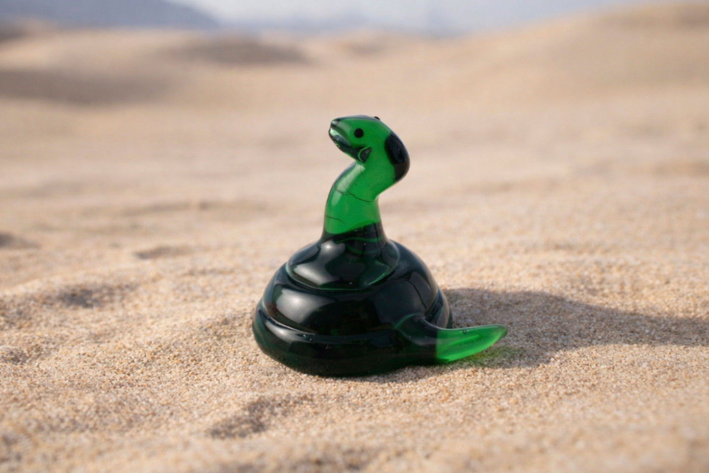 Artisan Glass Snake In Gift Box β’ Decoration β’ Ornament β’ Collectable β’ Home Decor