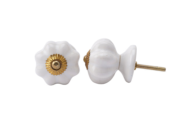 Set of 2 White Ceramic Drawer Pull β’ Cabinet Pull β’ Drawer Knob β’ DIY Upcycle β’ Gifts for Home β’ Home Improvement β’ Rennovations