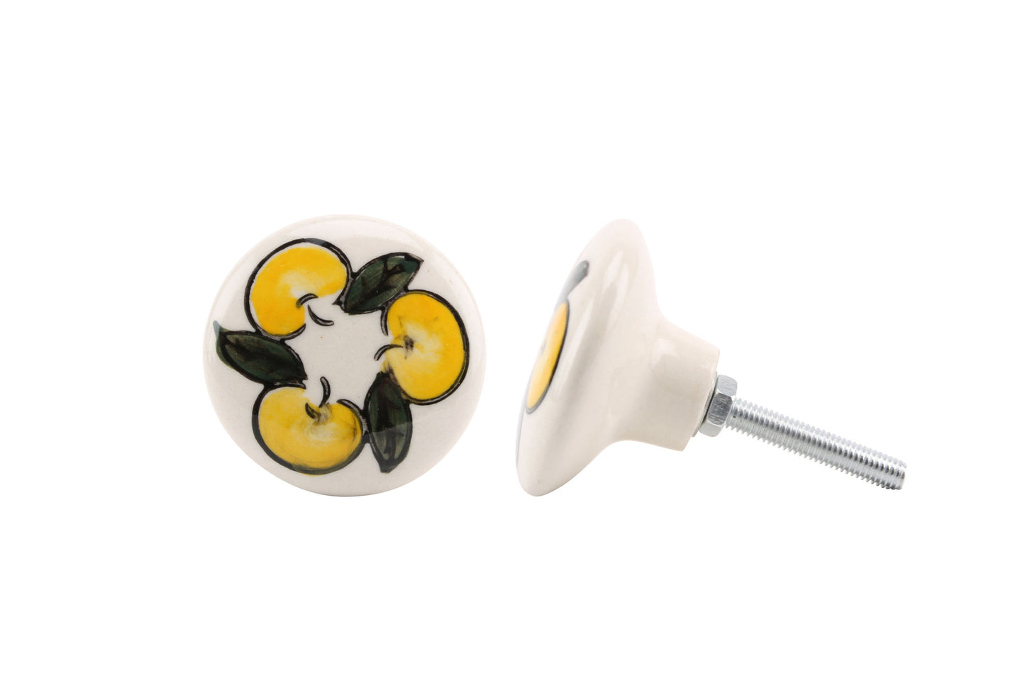 Lemon Ceramic Drawer Pull