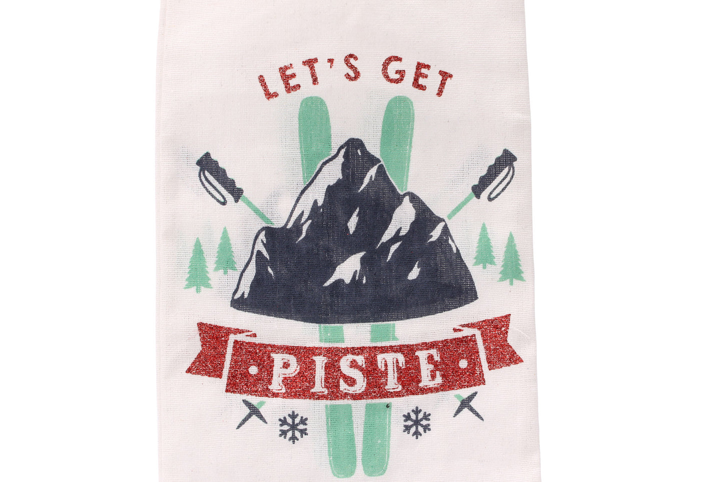 Lets Get Piste! Christmas Bottle Bags
