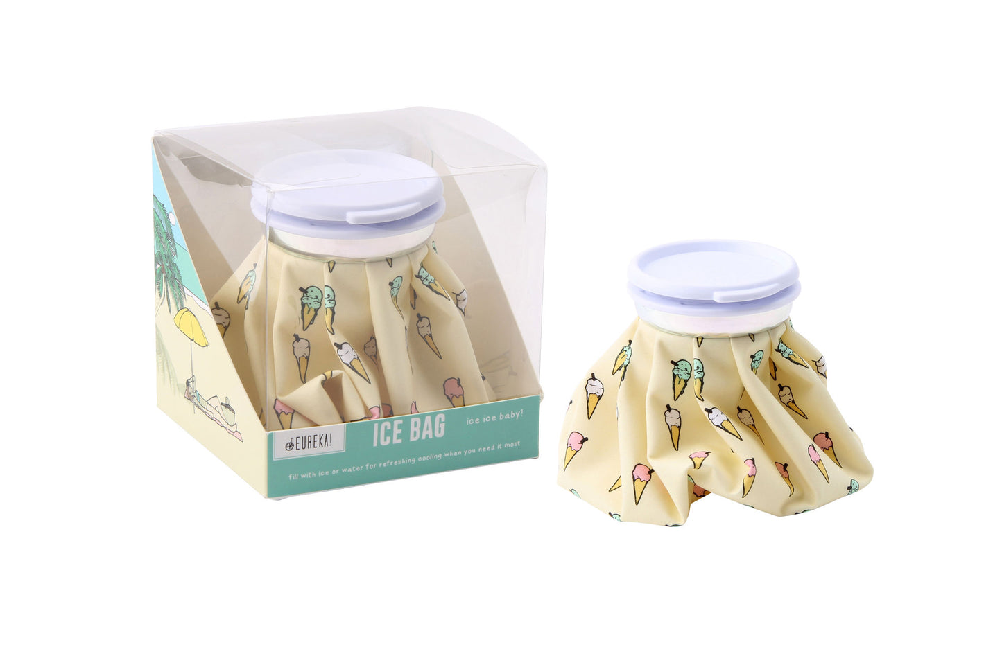 Cool Yourself | Refillable Ice Bag | Hot Weather | Ice Pack | Complete With Gift Box