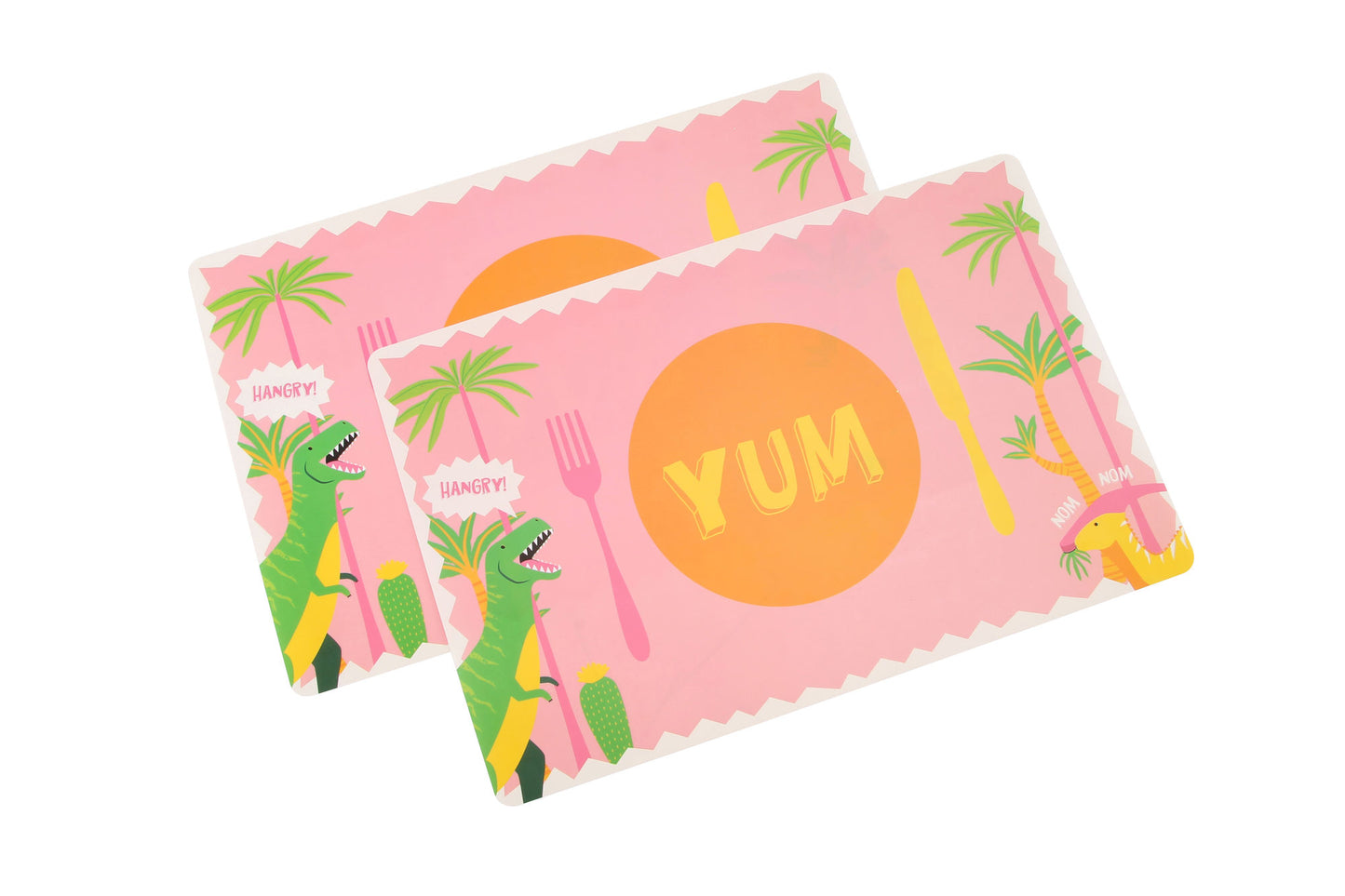Dinosauria Set of 2 Dinosaurs Placemats