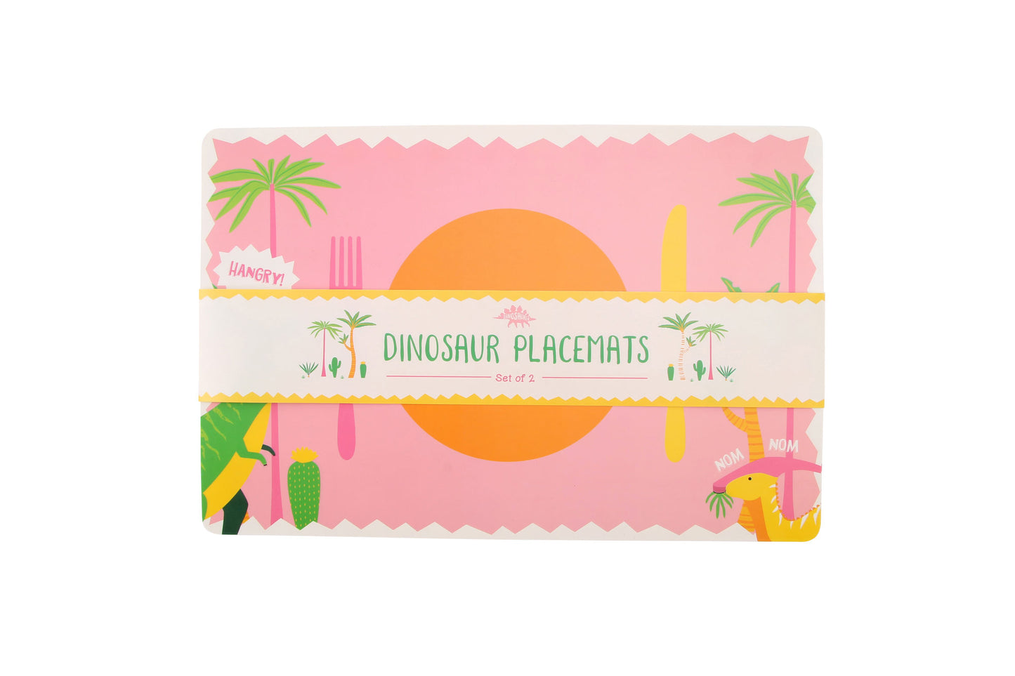 Dinosauria Set of 2 Dinosaurs Placemats