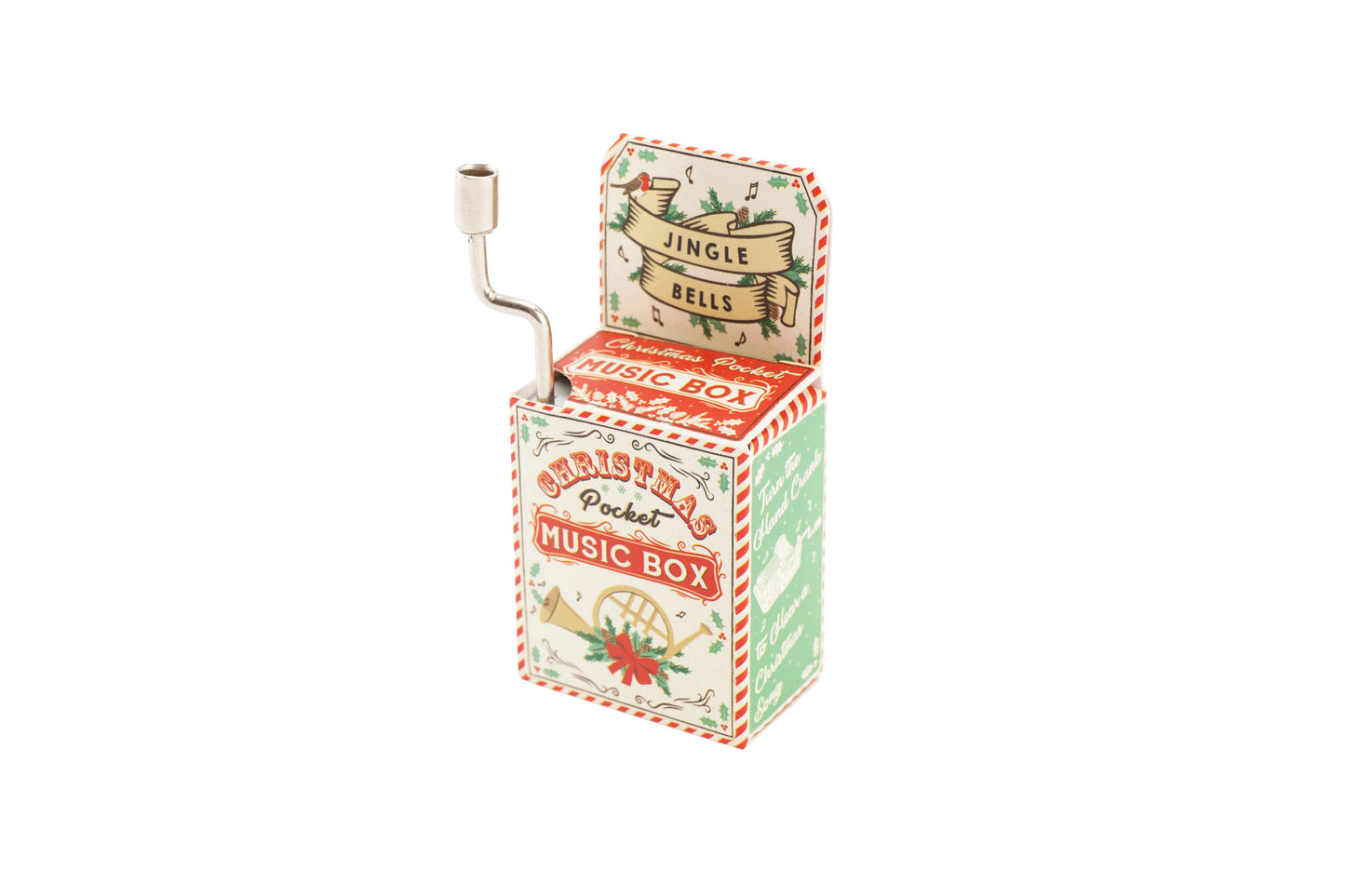 Wind Up Christmas Music Box 'Jingle Bells' | Retro | Gift For Christmas