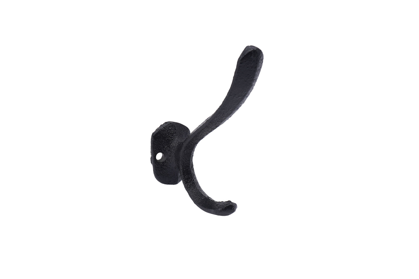 Flattened Cast Iron Wall Hook Coat Hanger