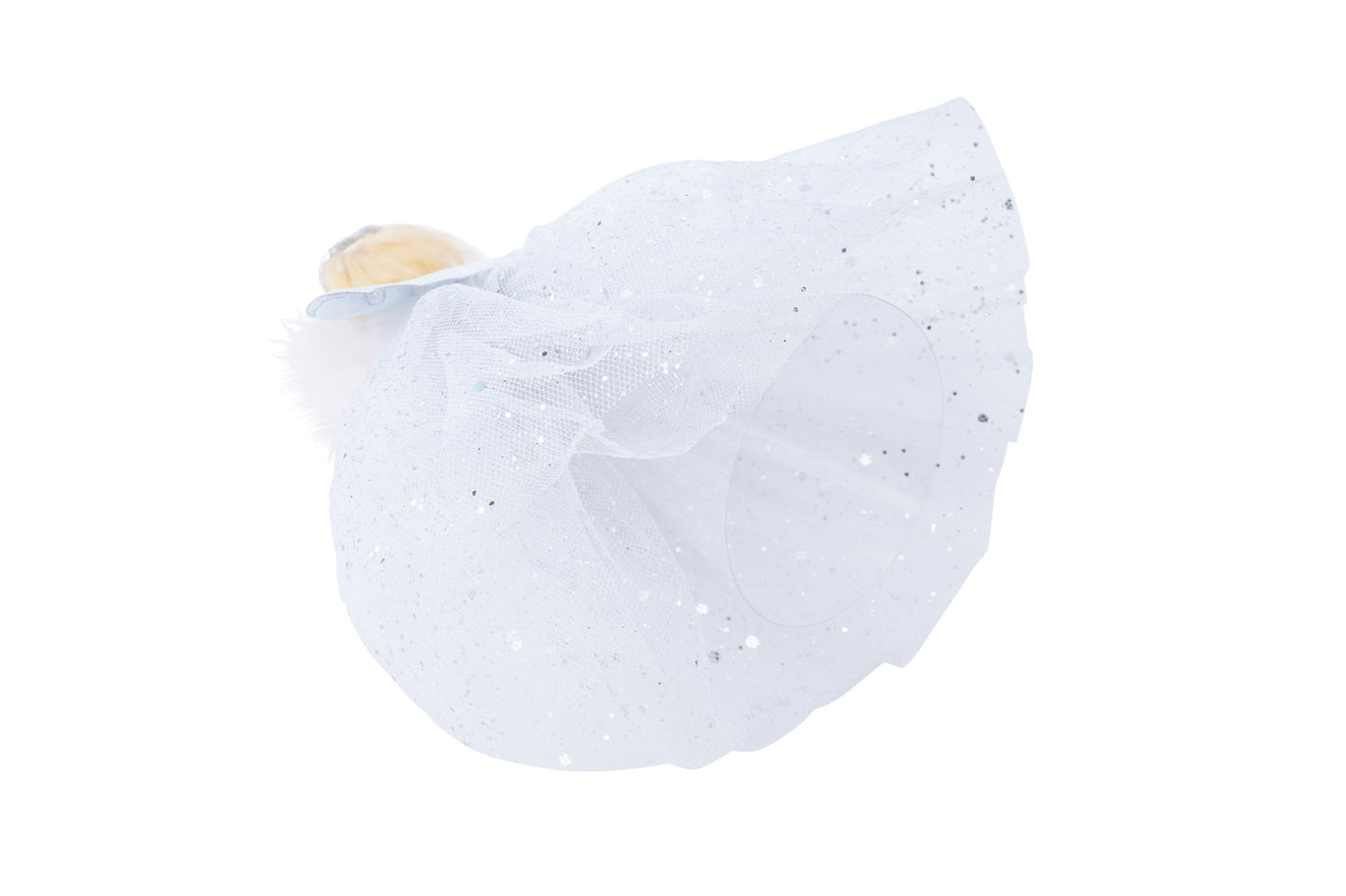 Silver Blonde Angel Christmas Tree Topper • Size: 17cm • Christmas • Gift For Home