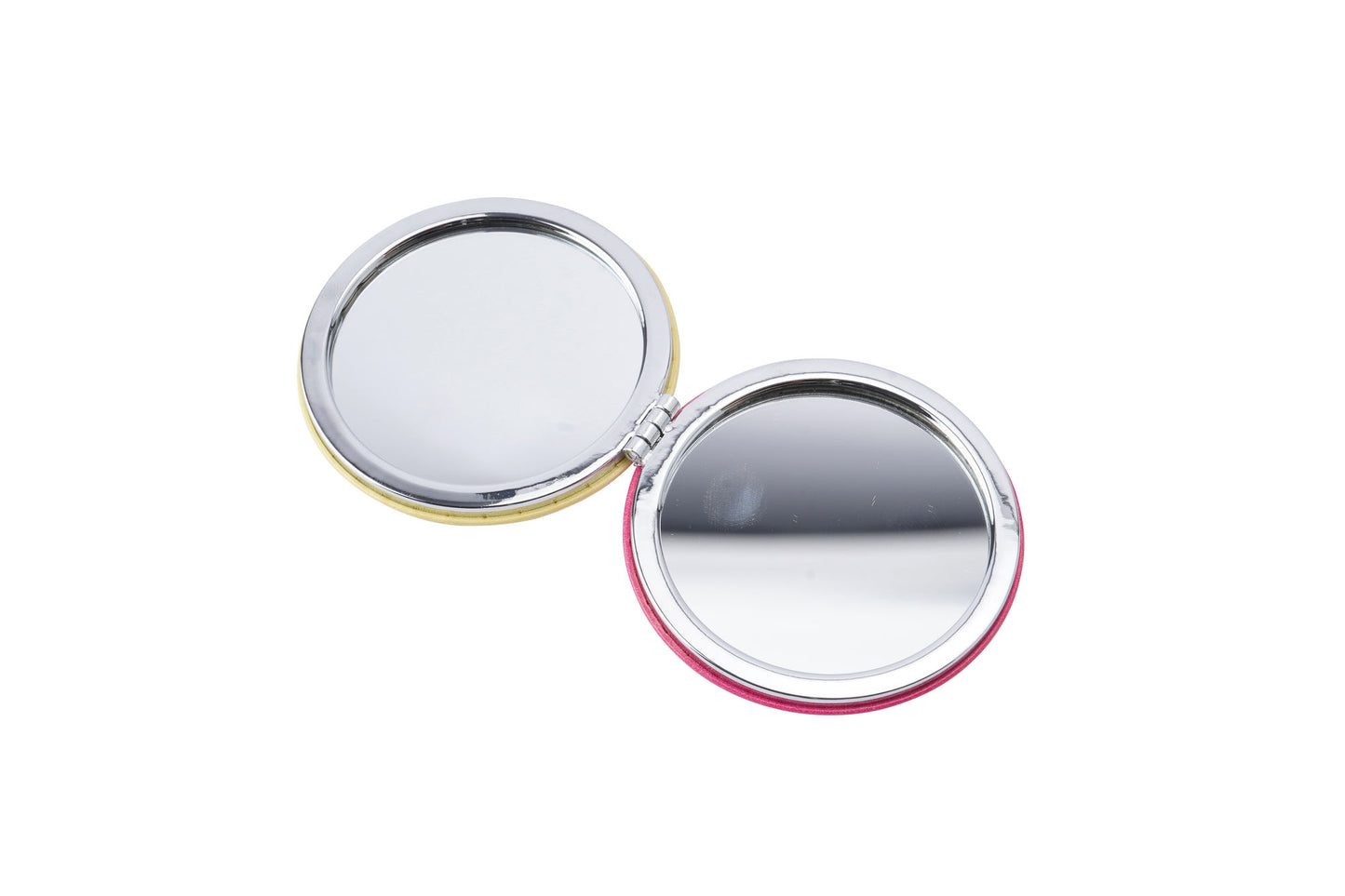 Yellow Ladies Glass Compact Mirror • Perfect Gift • Gift Boxed • Travel Friendly • Handbag Accessory • Ladies Gift • Vacation