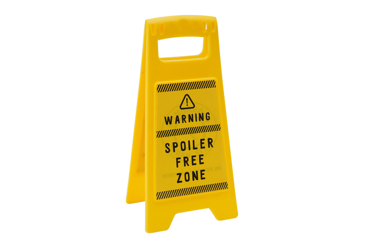 Eureka 'Spoiler Free Zone' Desk Sign