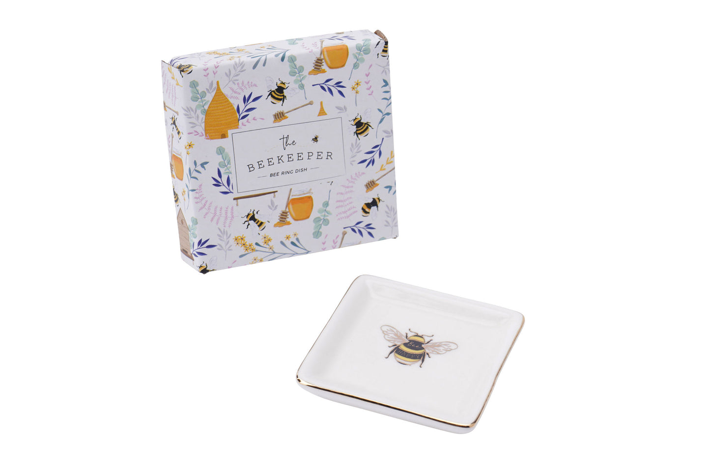 The Beekeeper Bee Ring Dish in Gift Box