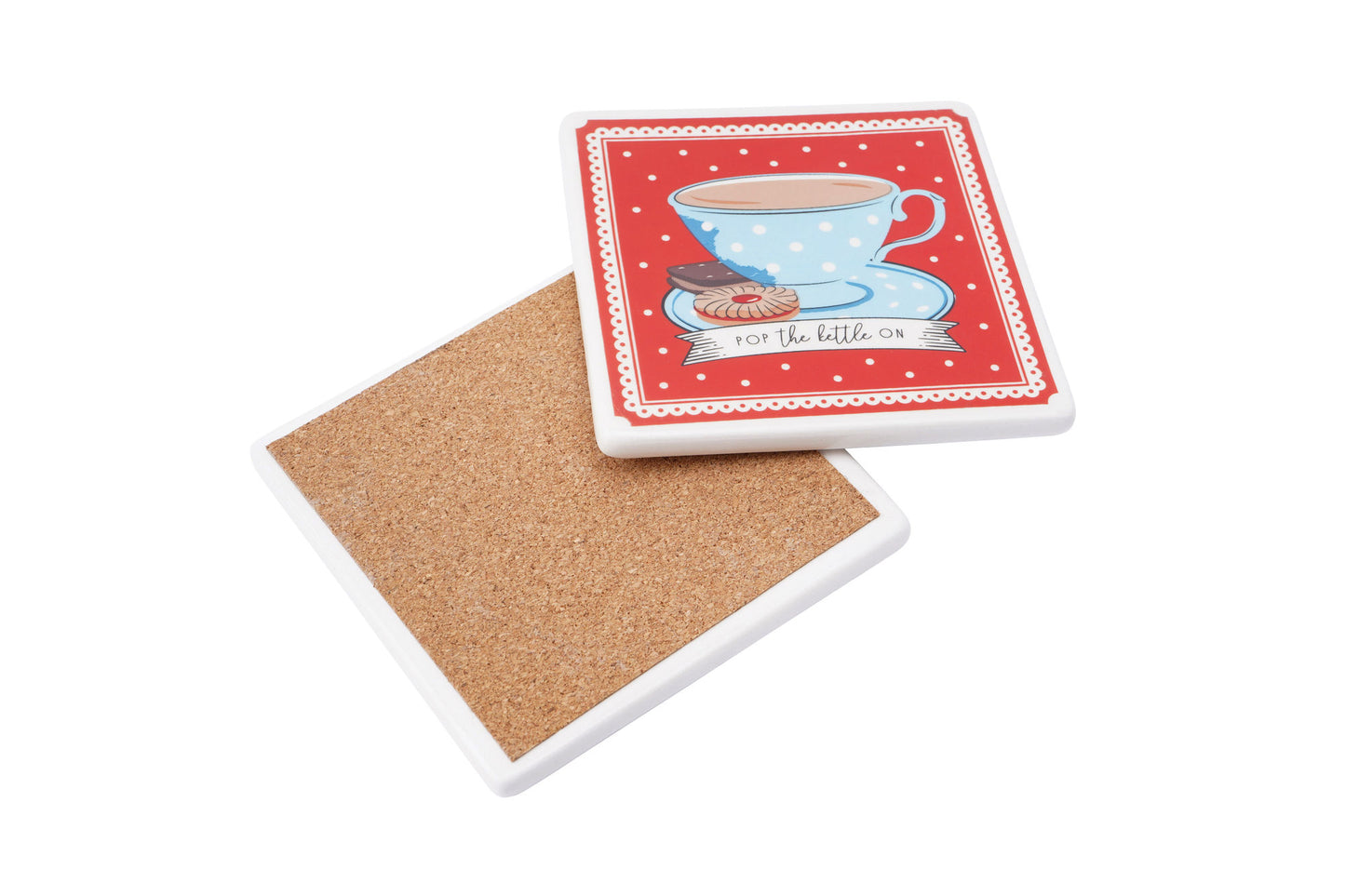Stock Only - GB04575 - Baked With Love Coasters