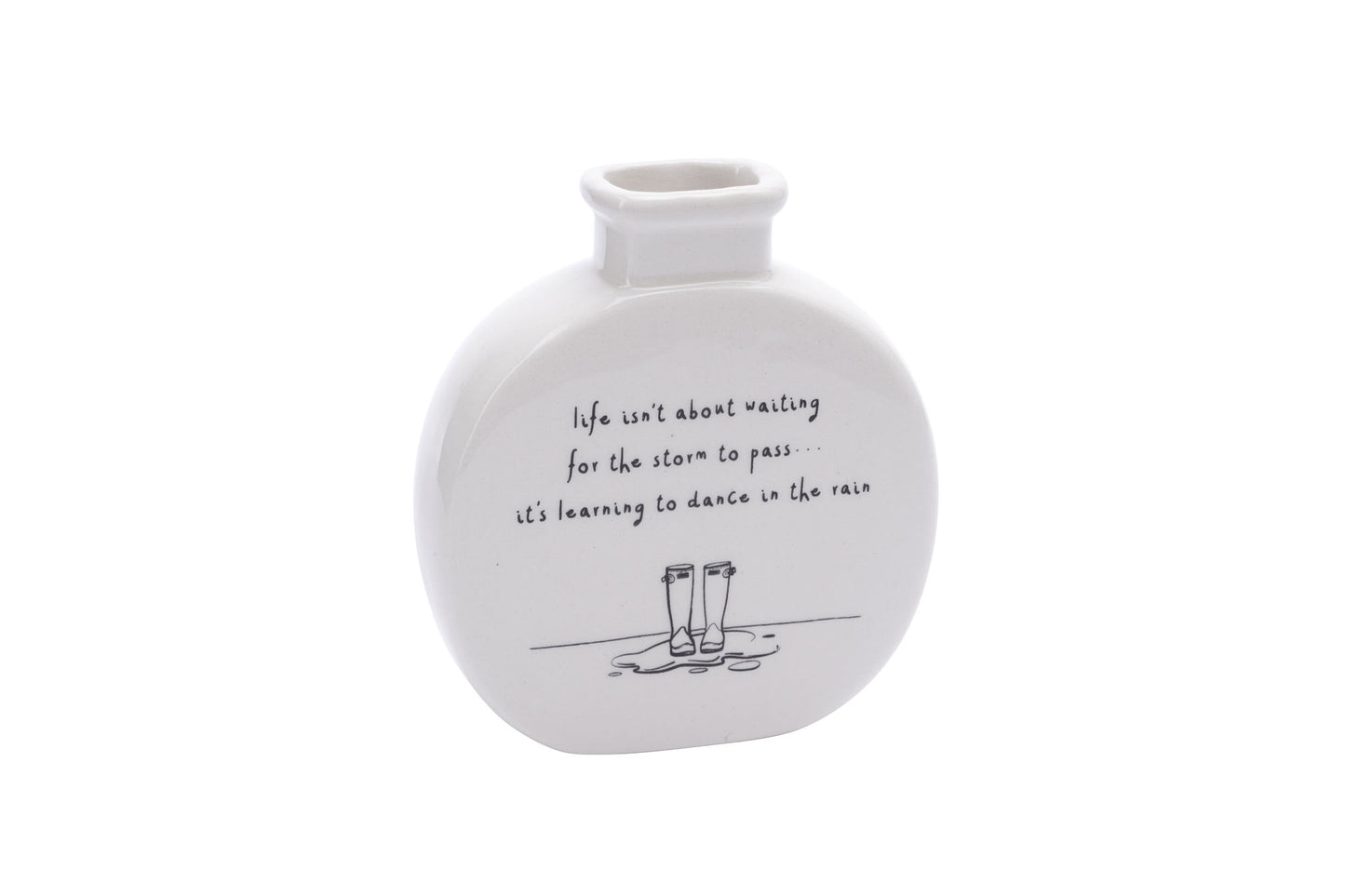 Send With Love 'Life Isn't About Waiting' Bud Vase