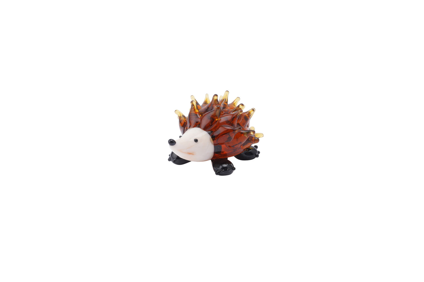 Glass Hedgehog Ornament In Gift Box • Decoration • Ornament • Collectable • Gift For Home • Home Decor