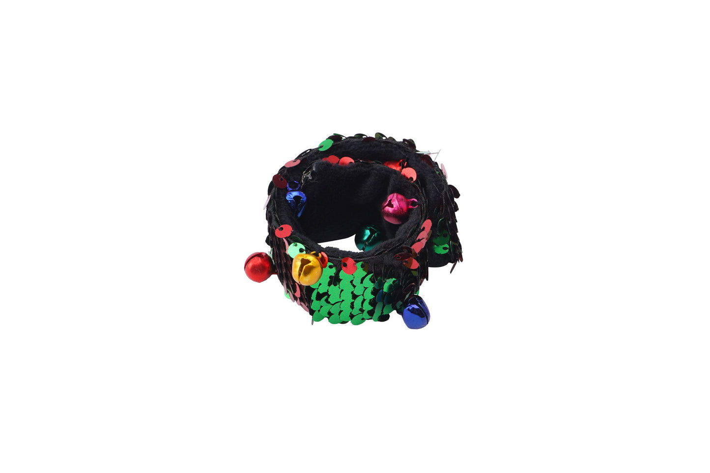 Christmas Red and Green Sequin Snap Bracelets | Jingle | Age 3 Years+ | Novelty Jewellery | Gift For Christmas