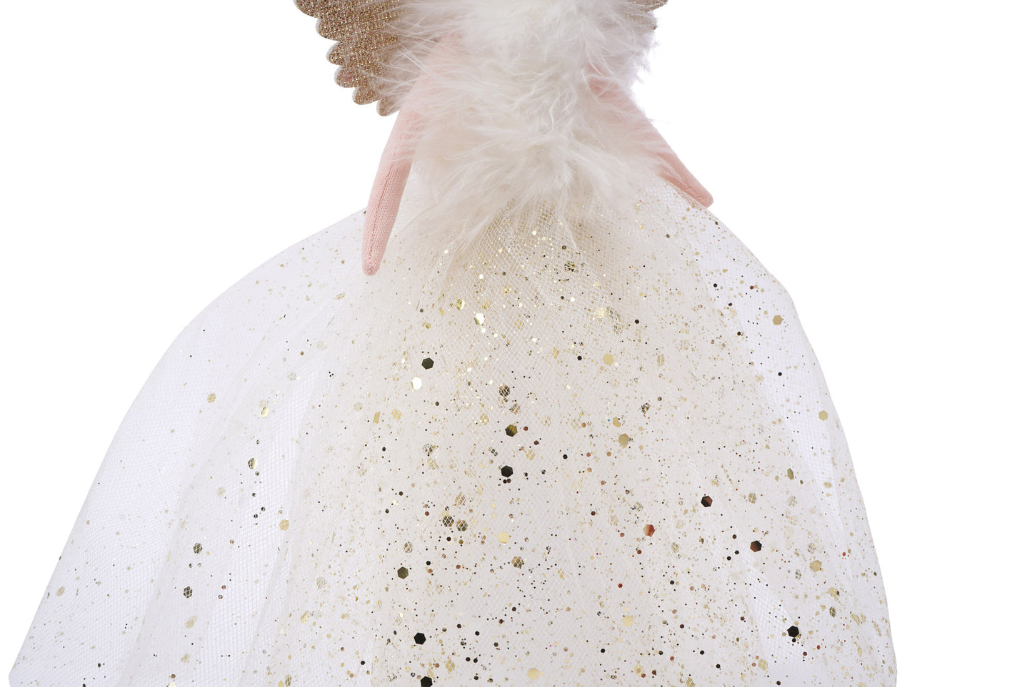 Gold Large Light Up Angel Christmas Tree Topper ⢠Includes Batteries ⢠Size: 28.5cm ⢠Gift For Home
