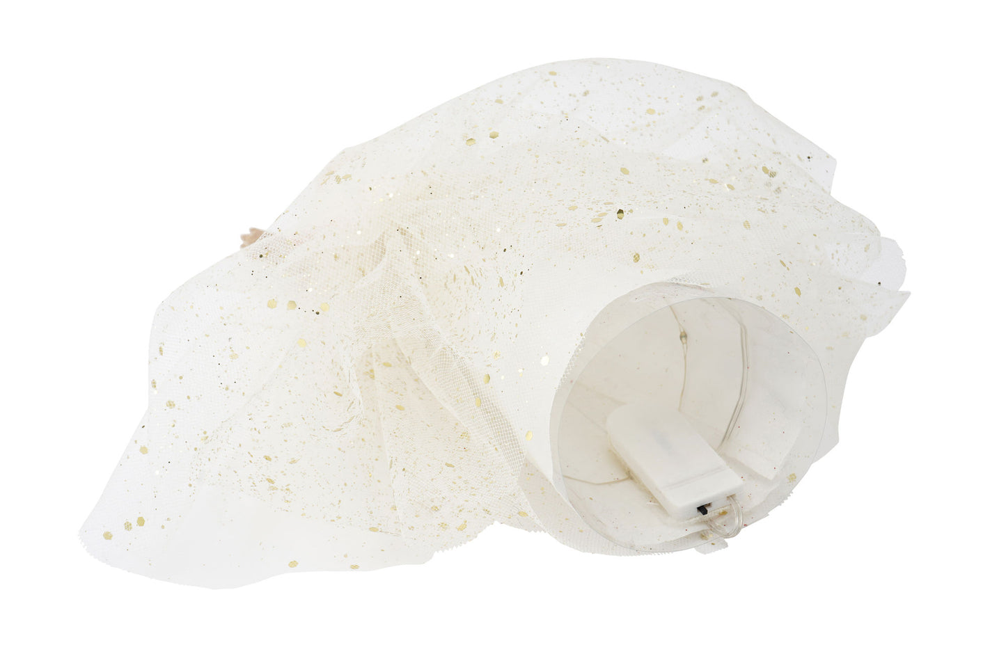 Gold Large Light Up Angel Christmas Tree Topper ⢠Includes Batteries ⢠Size: 28.5cm ⢠Gift For Home