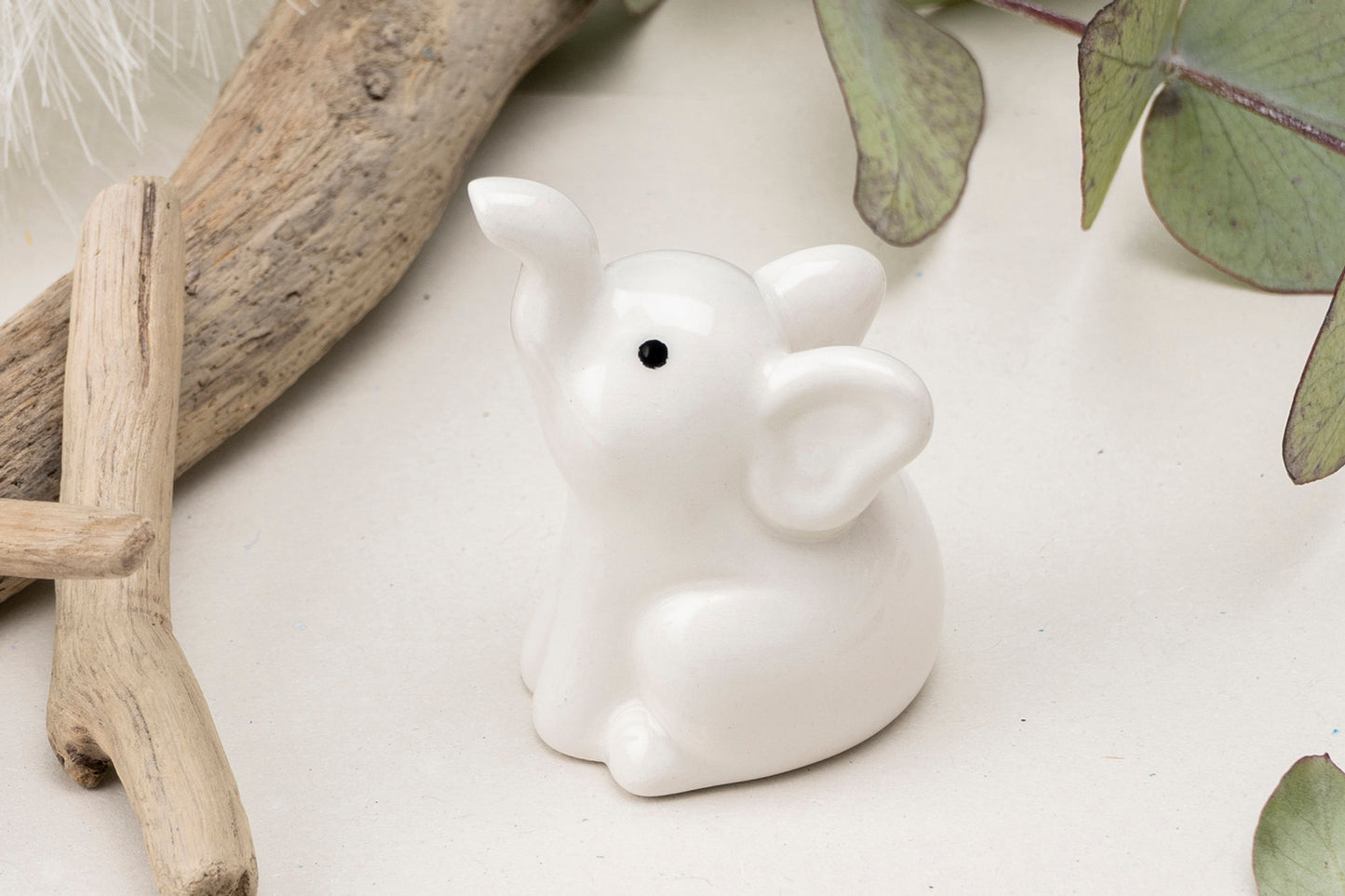 Send With Love Ceramic Elephant Charm