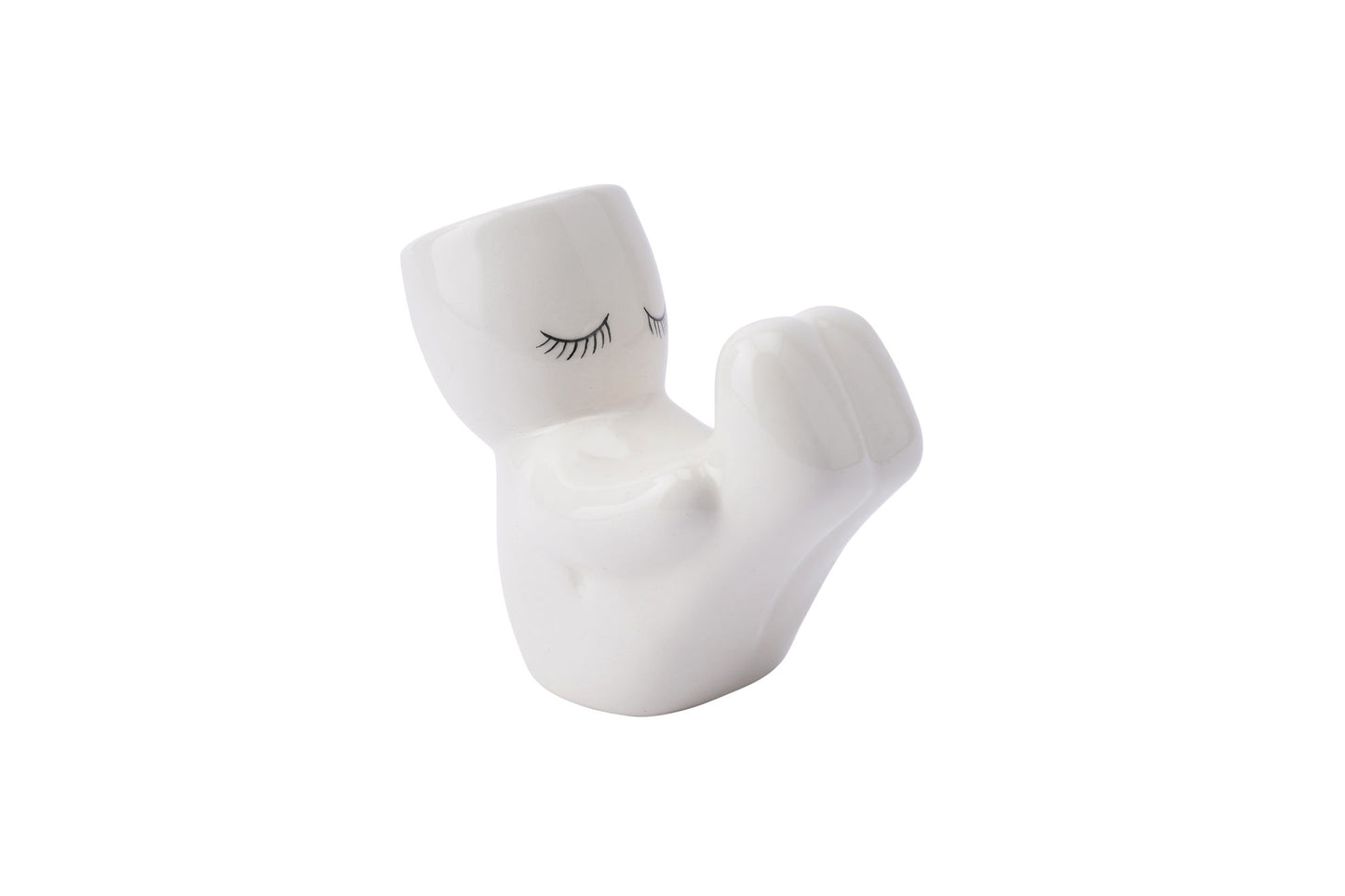 Boat Yoga Pose Mini Indoor Air Planter with Gift Box