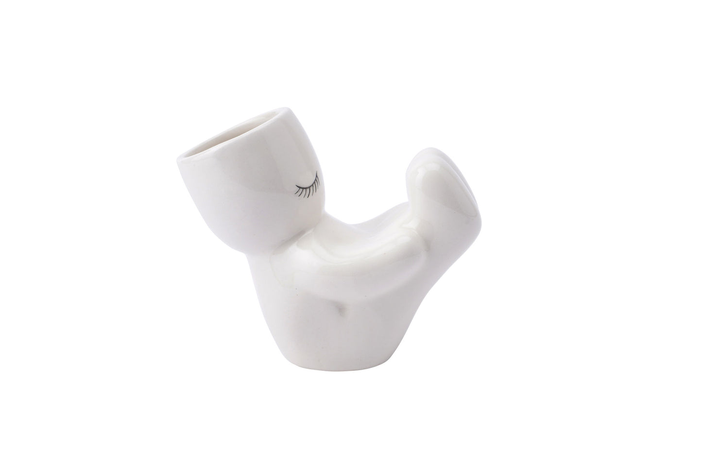 Boat Yoga Pose Mini Indoor Air Planter with Gift Box