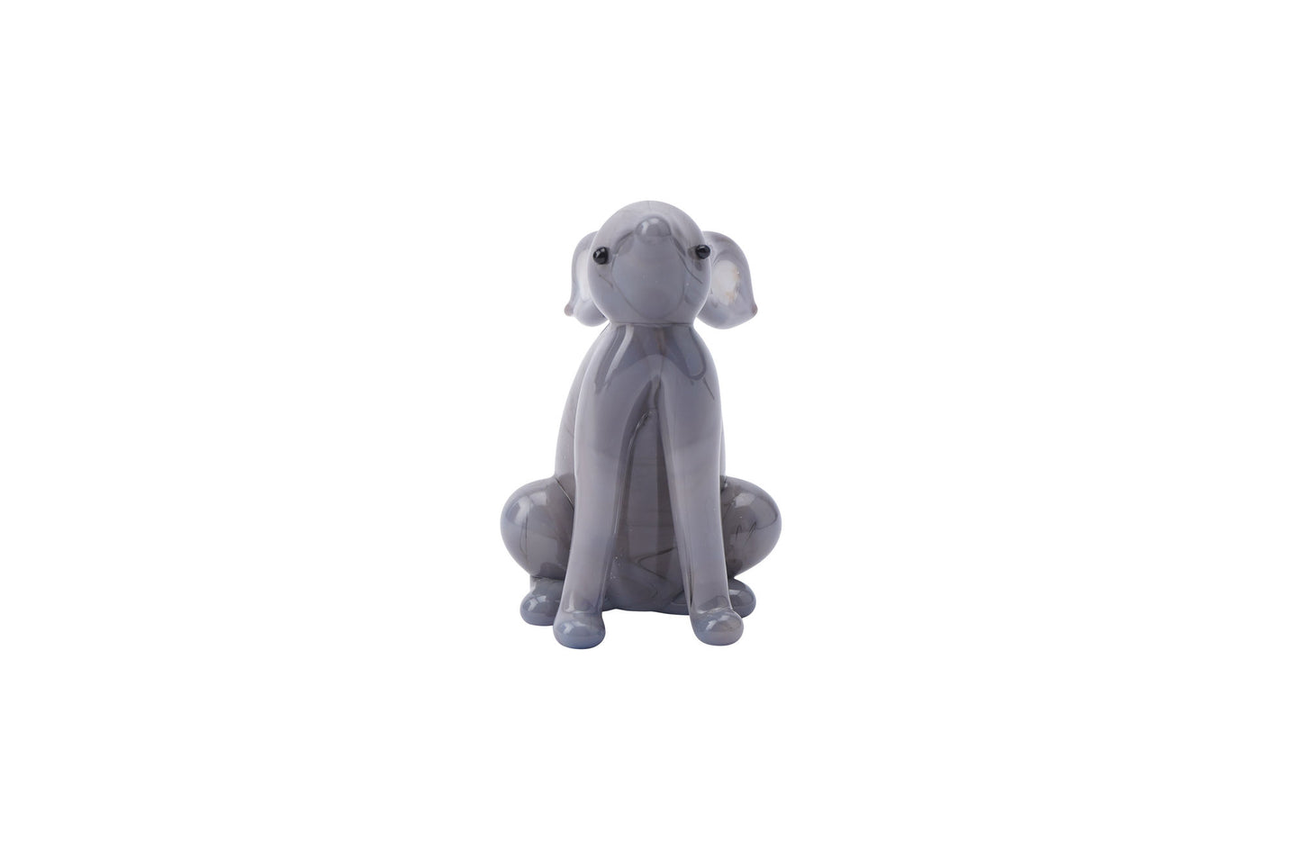 Grey Glass Stargazing Hare In Gift Box β’ Decoration β’ Ornament β’ Collectable β’ Gift For Home β’ Home Decor