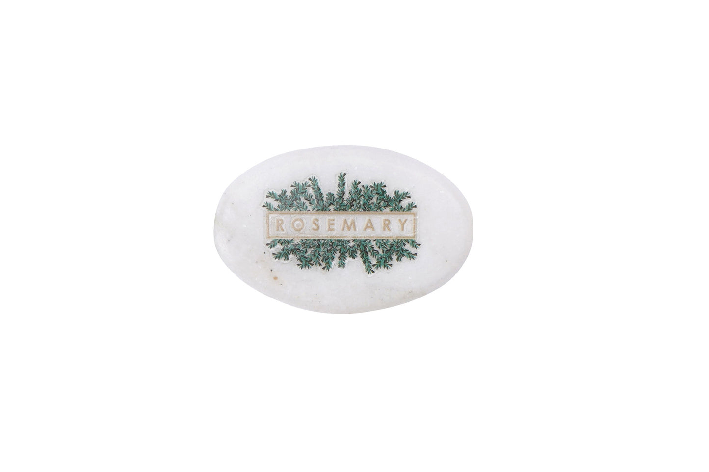 The Potting Shed 'Rosemary' Pebble | Single Pebble In Gift Bag | Cooking Enthusiast | Perfect Gift