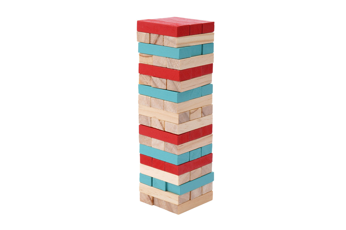 Wooden Topple Tower Stacking Game with Gift Box