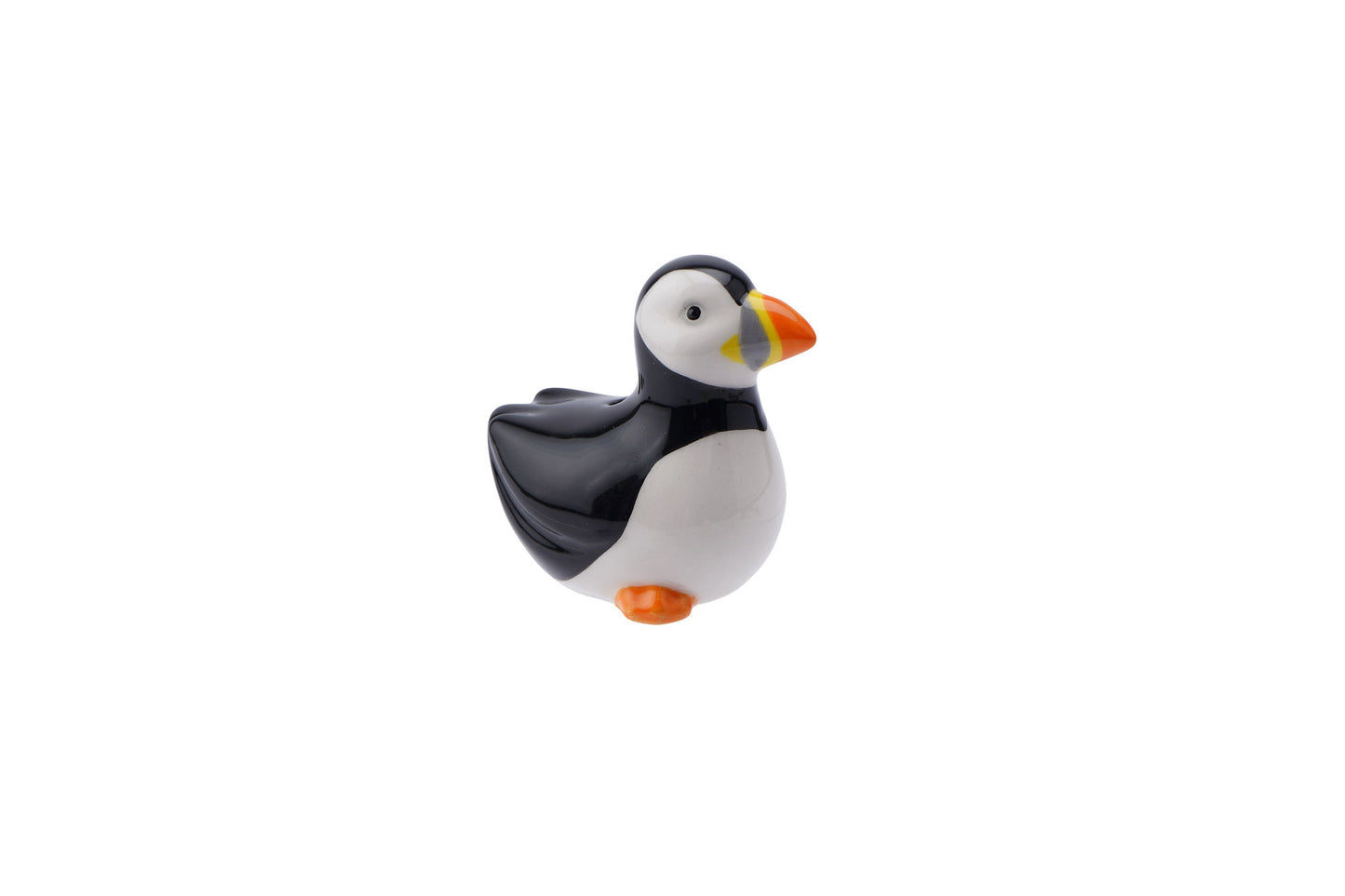 Puffin Ceramic Light Pull Handle | In Gift Box | Decorative Bathroom Cord Pull | Unique Nautical Theme Lighting Accessory | Home Improvments