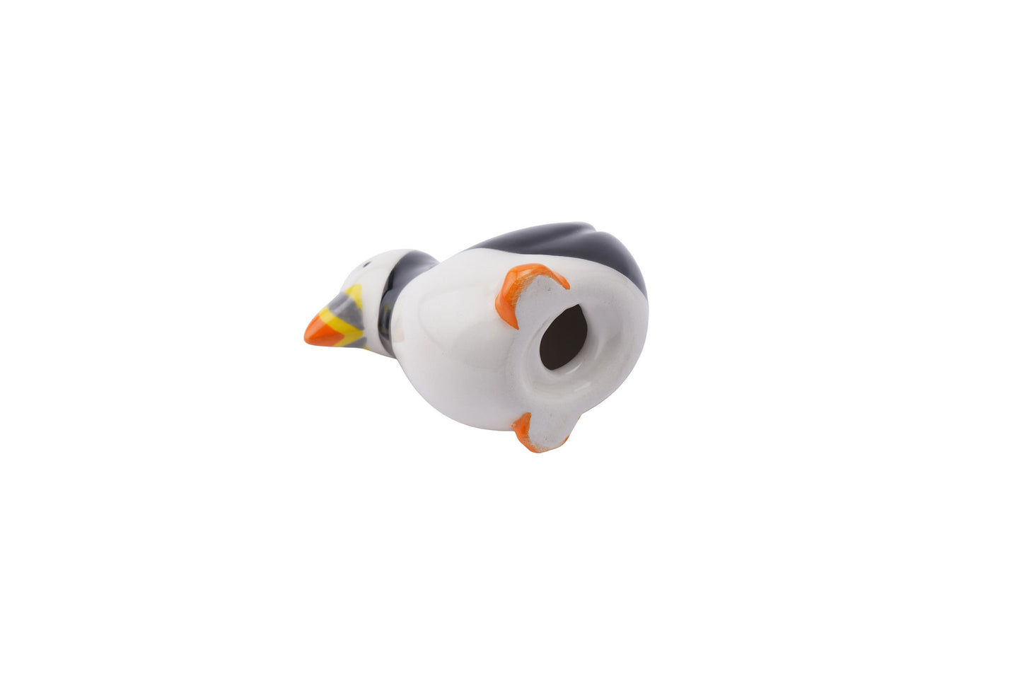 Puffin Ceramic Light Pull Handle | In Gift Box | Decorative Bathroom Cord Pull | Unique Nautical Theme Lighting Accessory | Home Improvments