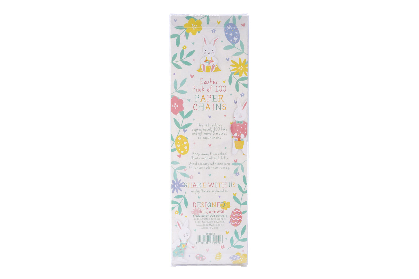 Pack of 100 Easter Design Paper Chains