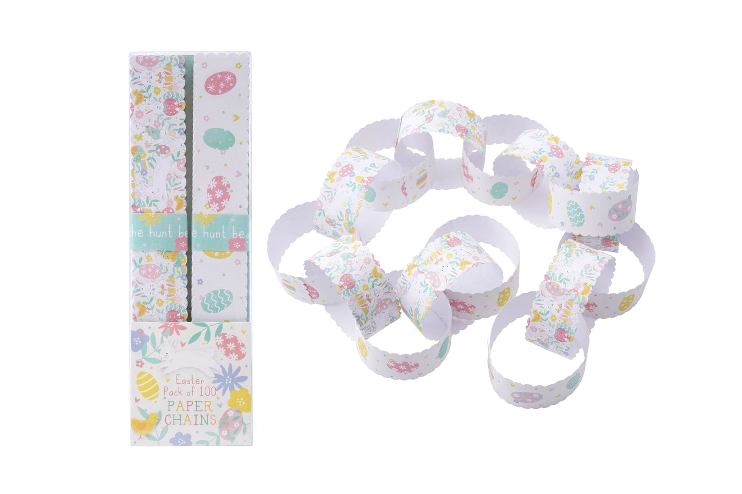 Pack of 100 Easter Design Paper Chains