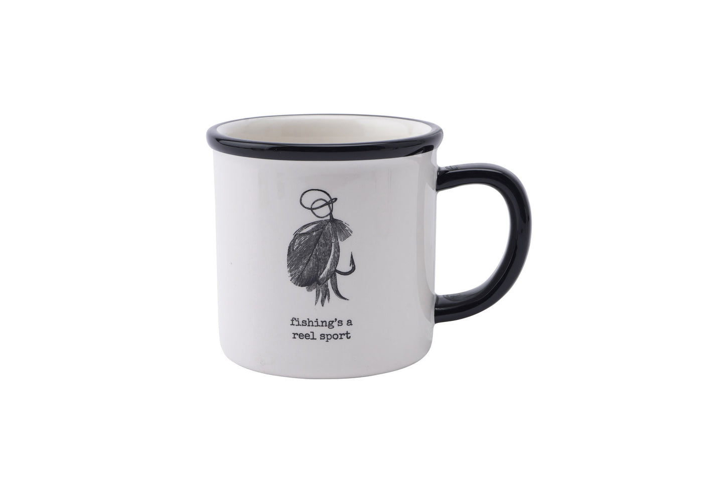 Reel Fly Fishing Co. 'Reel Sport' Stoneware Mug