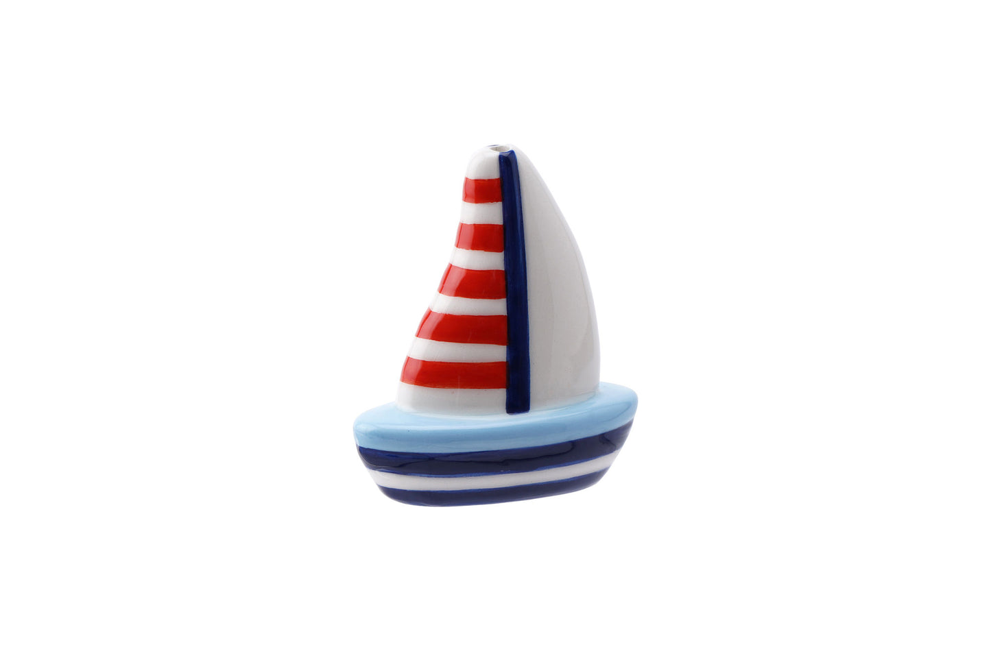 Sailing Boat Light Pull | Red White Blue | Cord Pull for Bathroom Lighting Blinds Curtains Ceilings Fans