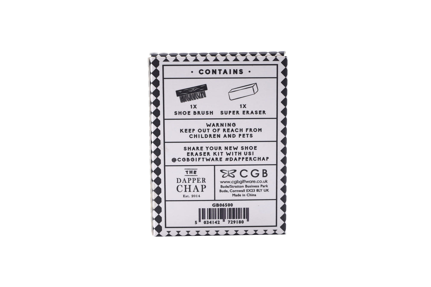 Dapper Chap 'Clean Sweep' Shoe Eraser Kit