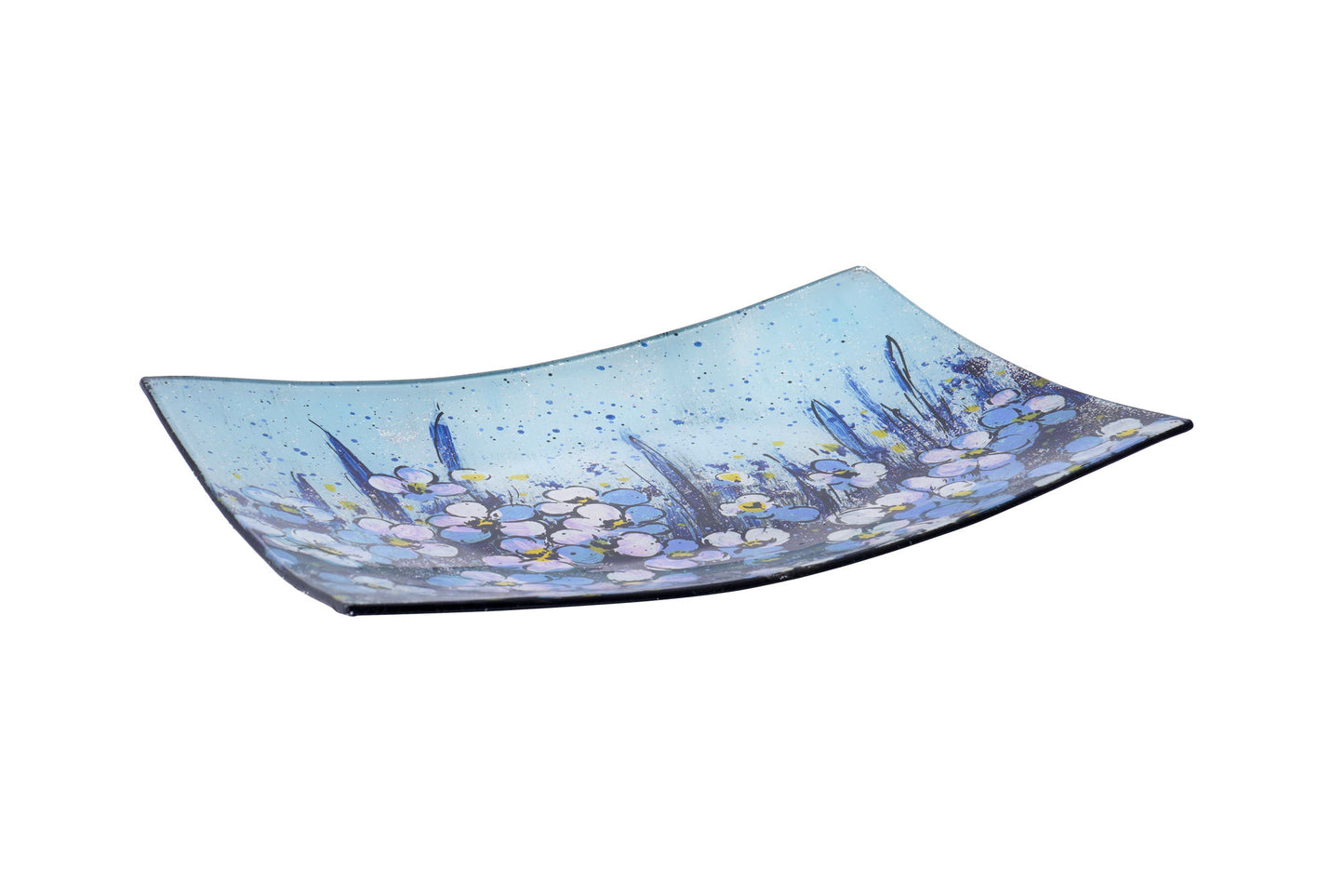 Forget-Me-Not Fields Large Rectangular Dish