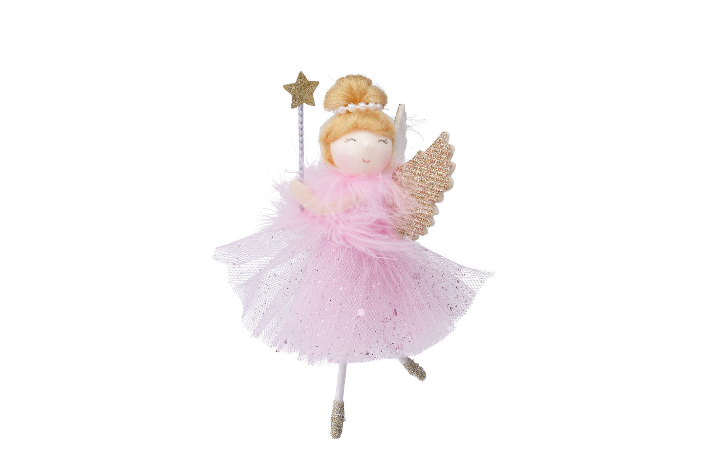 Pink Sugarplum Angel Hanging Decoration | Gift For Children & Home
