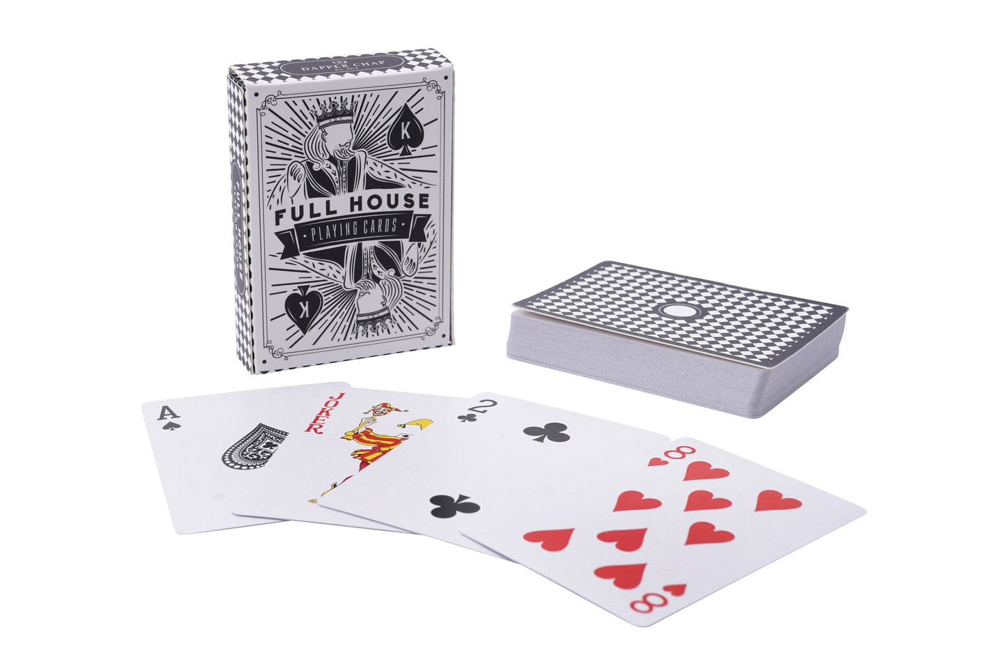 Dapper Chap 'Full House' Playing Cards