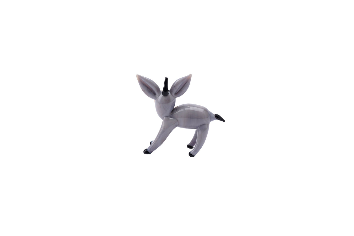 Glass Donkey Figurine In Gift Box β’ Decoration β’ Ornament β’ Collectable β’ Gift For Home β’ Home Decor
