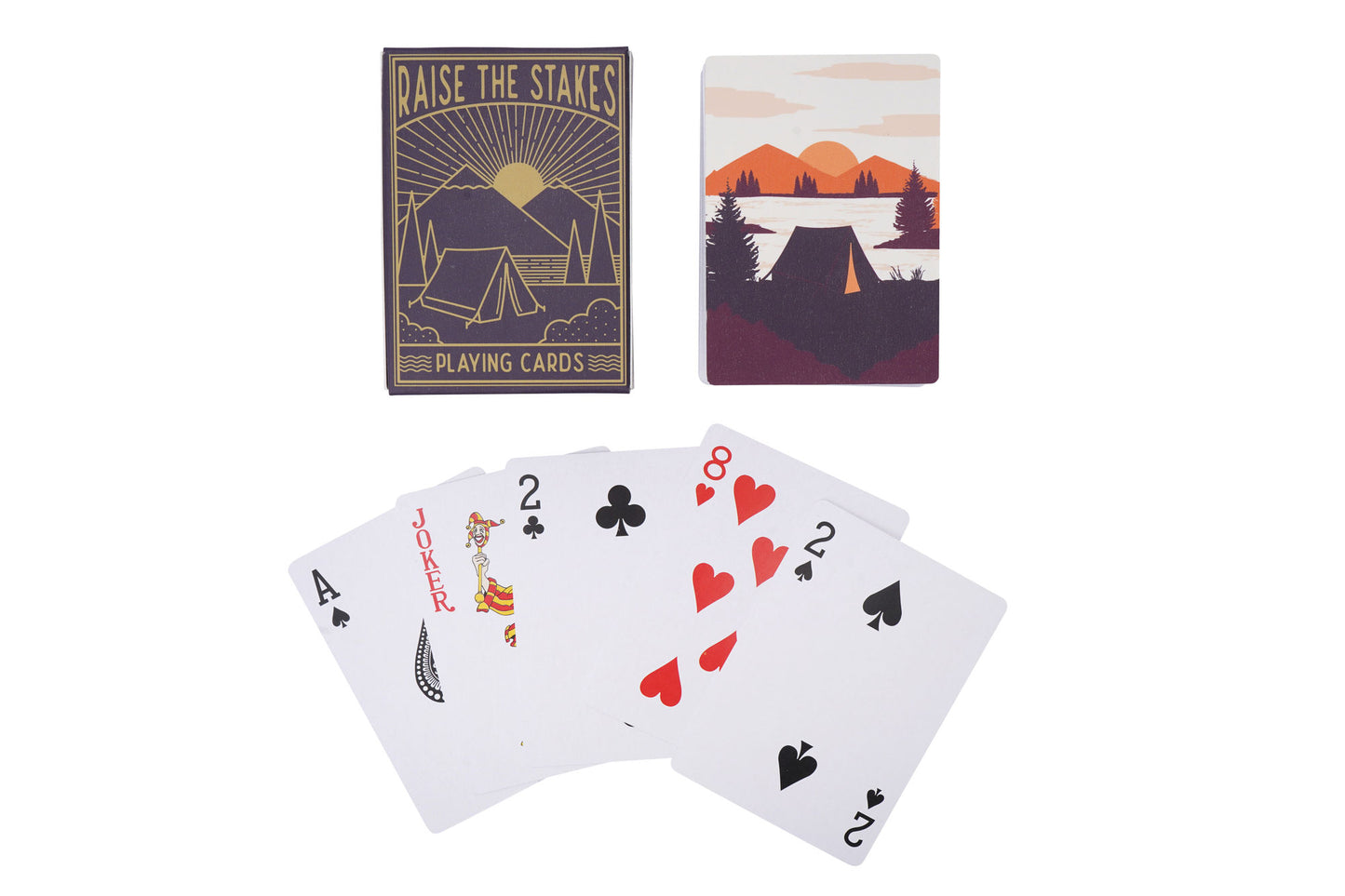 Pack of 52 Playing Cards | Card Game | 'Raise The Stakes' | Gift For Him