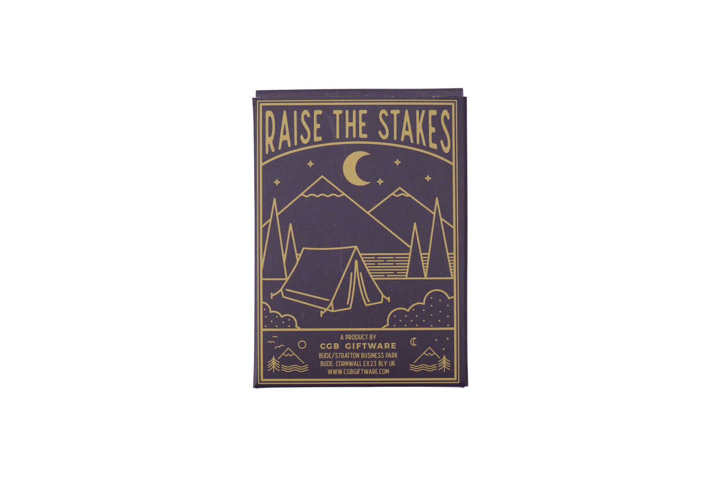 Pack of 52 Playing Cards | Card Game | 'Raise The Stakes' | Gift For Him