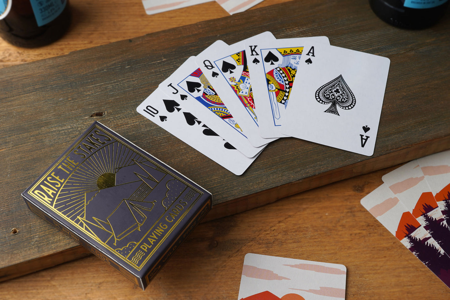 Pack of 52 Playing Cards | Card Game | 'Raise The Stakes' | Gift For Him