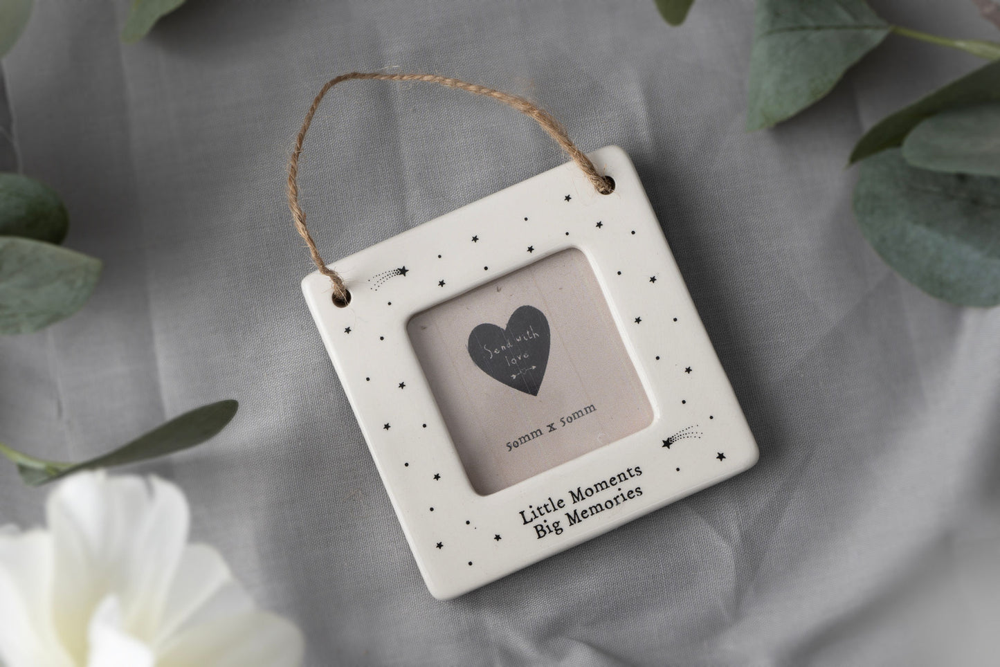 Send With Love 'Little Moments' Mini Ceramic Photo Frame