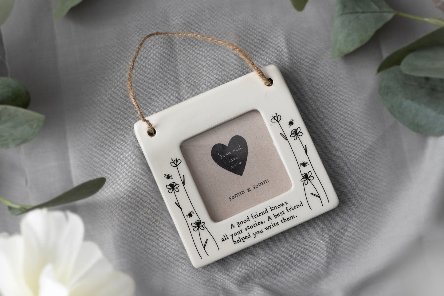 Send With Love 'Best Friends' Mini Ceramic Photo Frame