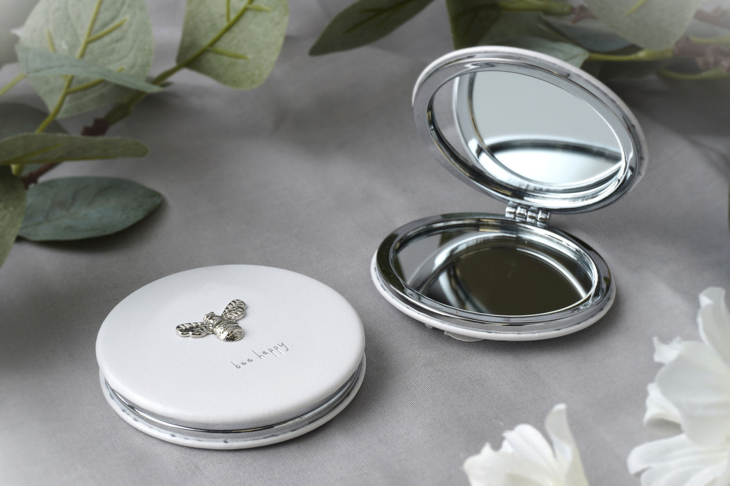 Send With Love Bumblebee Compact Mirror • Perfect Gift • Gift Boxed • Travel Friendly • Handbag Accessory • Ladies Gift • Vacation