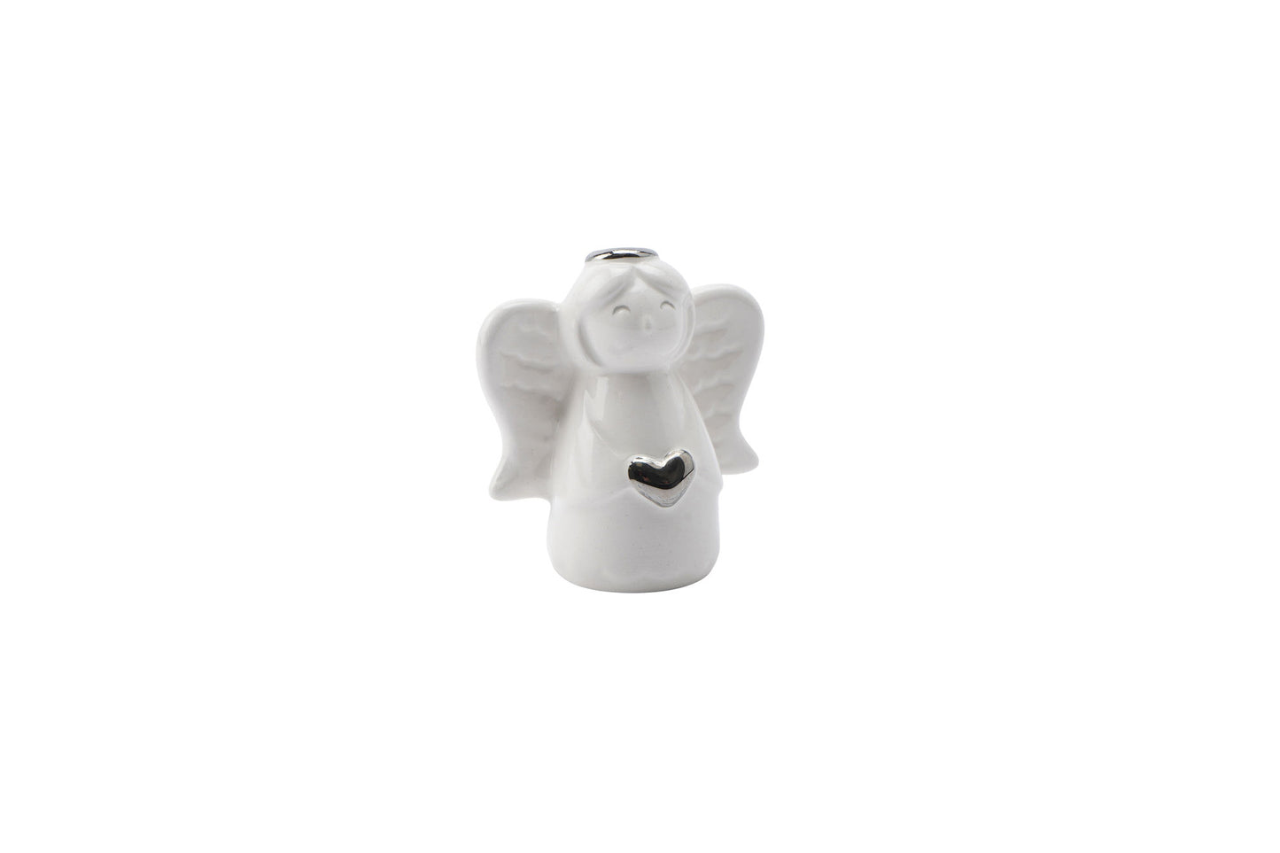 Send With Love Ceramic Guardian Angel In Gift Box
