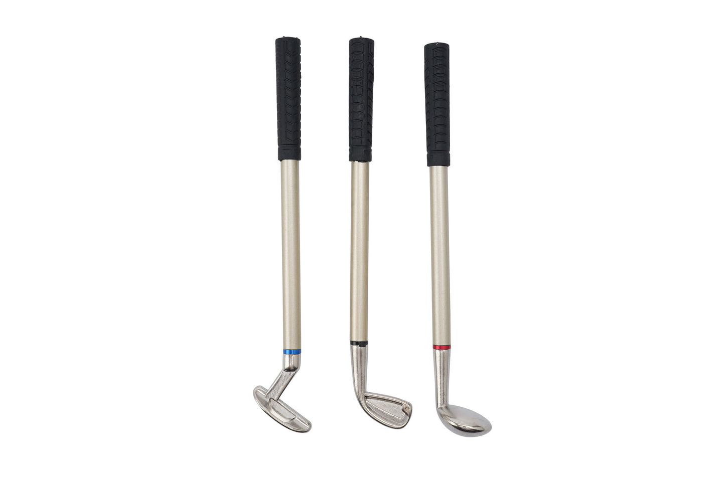 Fairway Set of 3 Golf Club Pens • Gift Box • Blue, Black & Red Ink • Hole-In-One • Stationary • Modern Gent • Gift For Him