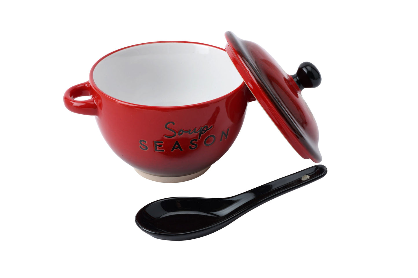 Snuggle Season 'Soup Season' Soup Bowl 400ml | Winter Kitchen Decor | Country Kitchen Chic | Rustic | Breakfast Lunch Dinner