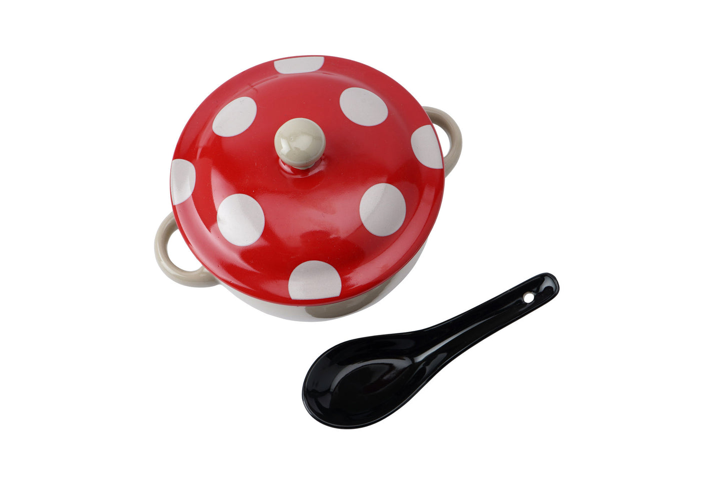 Snuggle Season Toadstool Soup Bowl 400ml | Country Kitchen Chic | Rustic | Breakfast Lunch Dinner