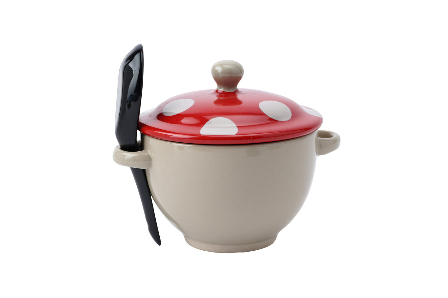 Snuggle Season Toadstool Soup Bowl 400ml | Country Kitchen Chic | Rustic | Breakfast Lunch Dinner