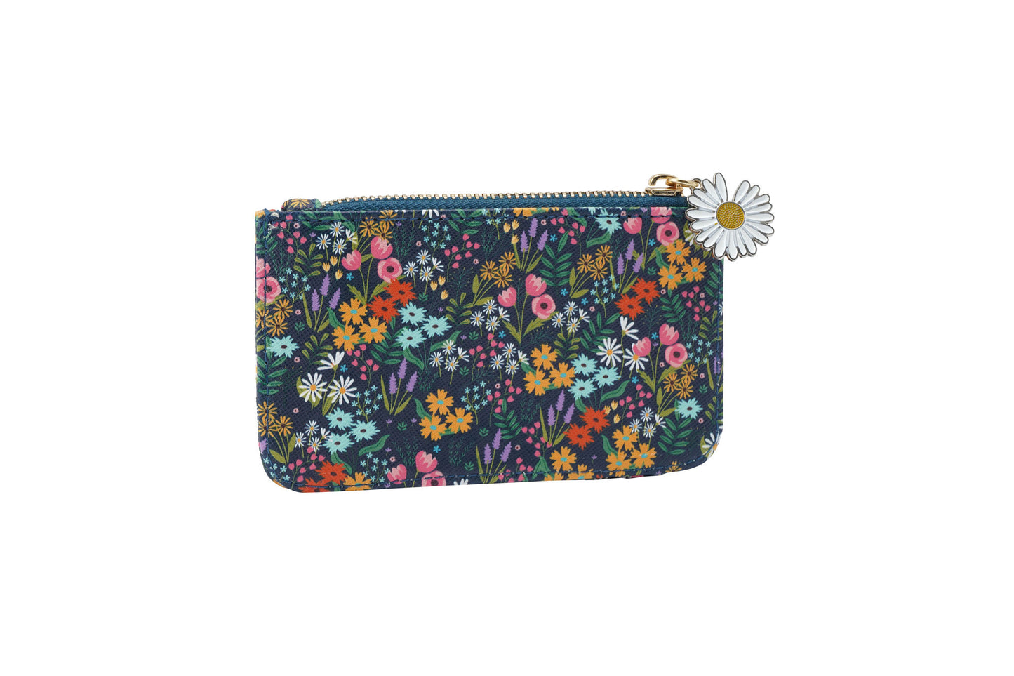 Ditsy Print Card Holder Wallet Purse β’ Floral Print β’ Daisy Zip Fastening β’ Ladies Accessory β’ Handbag Money Wallet β’ Gift For Her